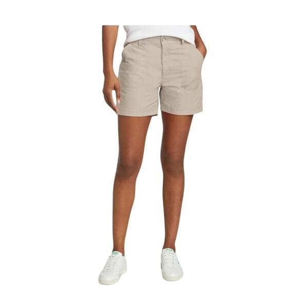 Eddie Bauer Women's Adventurer Stretch Ripstop Shorts SZ 2 - Picture 1 of 6